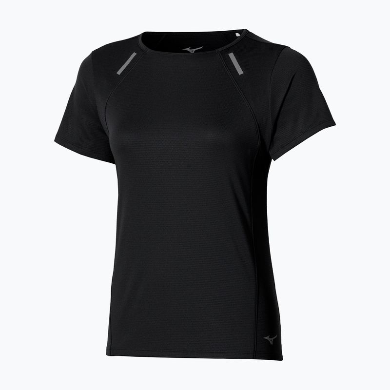 Women's running top Mizuno Active DryAeroFlow Tee black 2