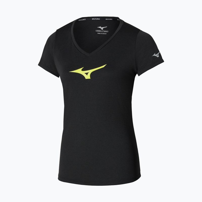 Women's running top Mizuno Core Runbird Tee black