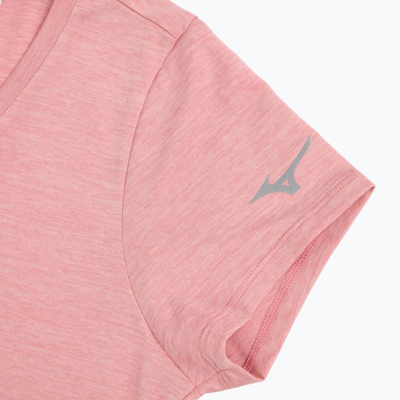 Women's running top Mizuno Core Runbird Tee rose elegance 4