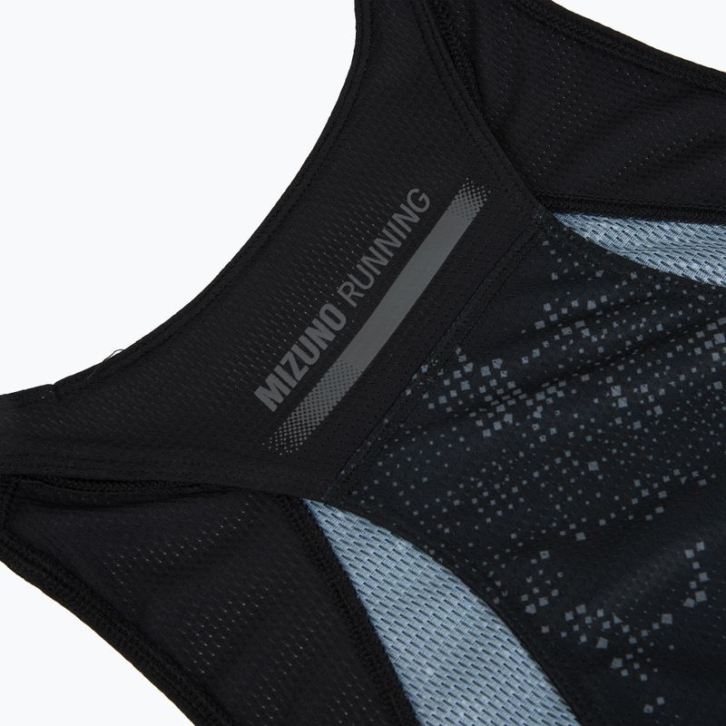 Women's running top Mizuno Active DryAeroFlow Graphic Tank Top black 4