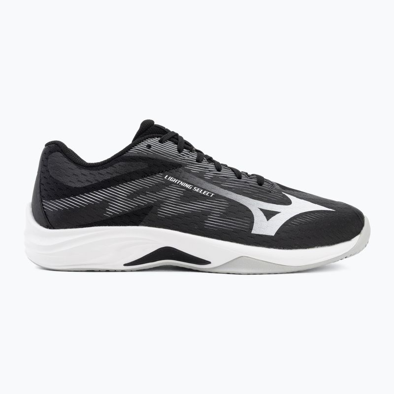 Volleyball shoes Mizuno Lightning Select black/white 2