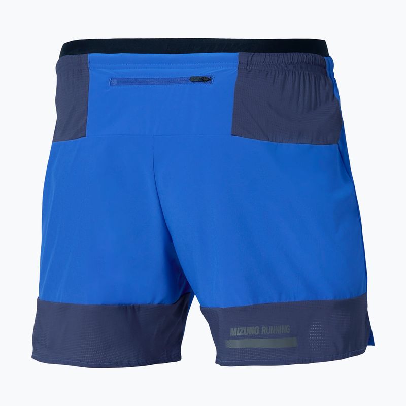 Men's running shorts Mizuno Active Alpha 5.5 dazzling blue 3
