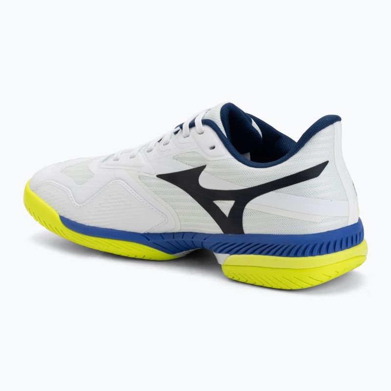 Tennis shoes Mizuno Wave Exceed Court AC white/dazzling blue/lightning 3