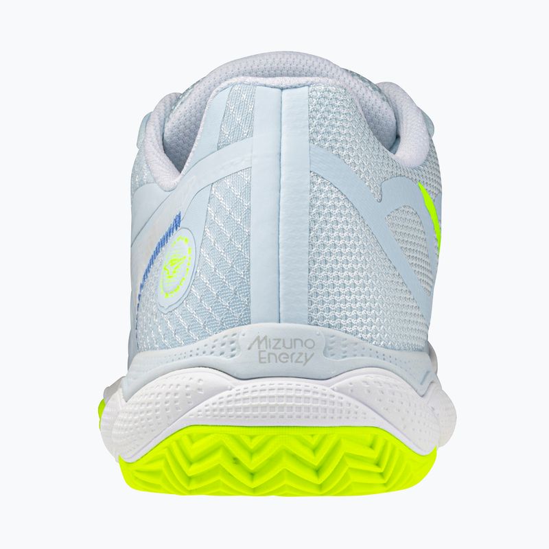 Women's tennis shoes Mizuno Wave Enforce Court CC W ice water/lightning yellow/ancient 3