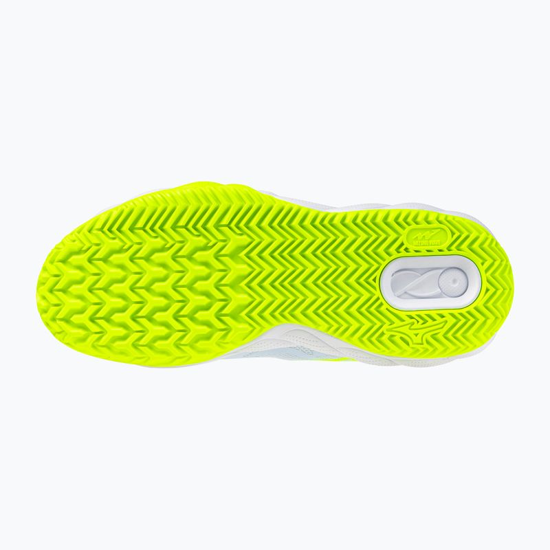 Women's tennis shoes Mizuno Wave Enforce Court CC W ice water/lightning yellow/ancient 4