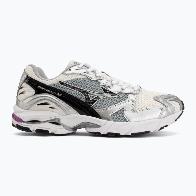 Shoes Mizuno Wave Rider 10 snow white/black/slate 2