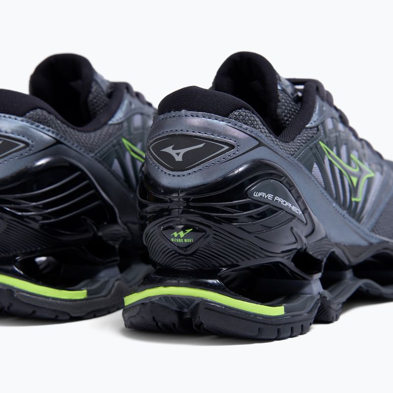 Shoes Mizuno Wave Prophecy LS iron gate/iron gate/lightning yellow 4