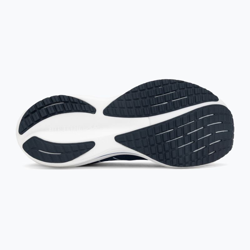 Men's running shoes Mizuno Wave Rider 29 estate blue/white/lightning yellow 4