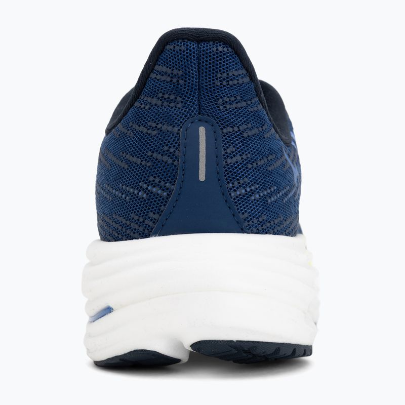 Men's running shoes Mizuno Wave Rider 29 estate blue/white/lightning yellow 6