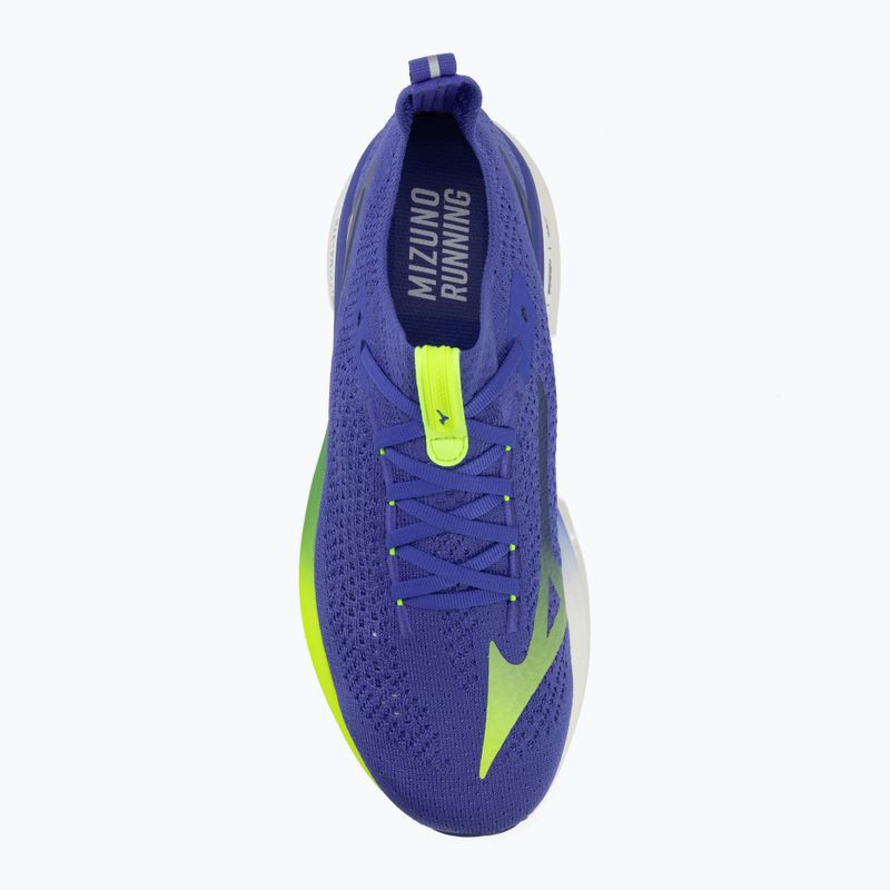 Men's running shoes Mizuno Neo Vista 2 dazzling blue/white/lightning yellow 5
