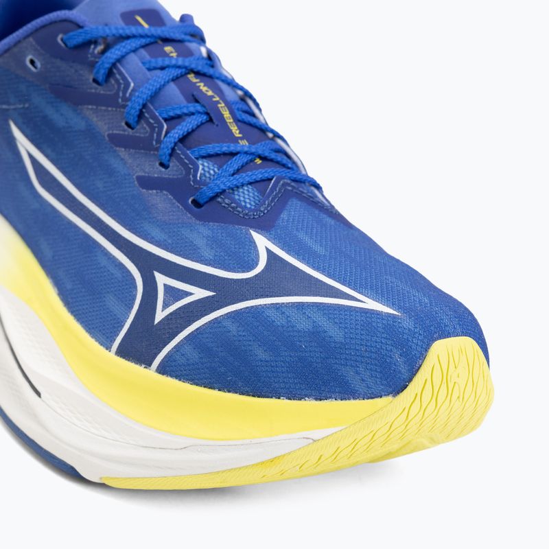 Men's running shoes Mizuno Wave Rebellion Flash 3 dazzling blue/surf the web/fortune yellow 7