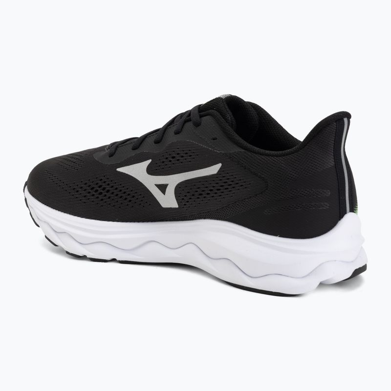 Men's running shoes Mizuno Wave Serene 2 black/silver/glowing apple 2
