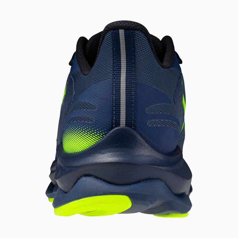 Men's running shoes Mizuno Wave Serene 2 GTX estate blue/lightning yellow 10