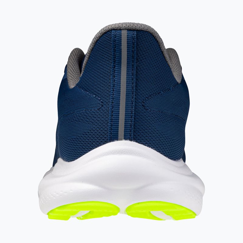 Men's running shoes Mizuno Revolt 4 estate blue/lightning yellow 10