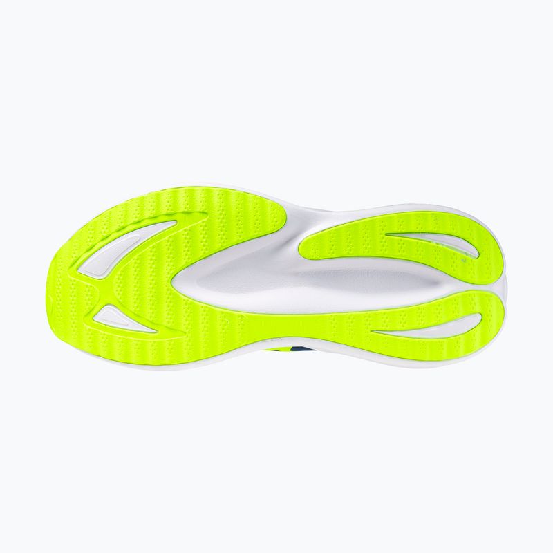 Men's running shoes Mizuno Revolt 4 estate blue/lightning yellow 12