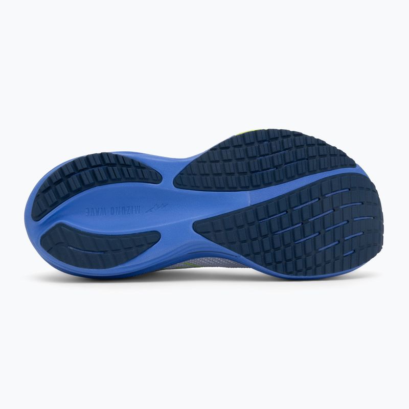 Women's running shoes Mizuno Wave Rider 29 white/lightning yellow/ultramarine 4