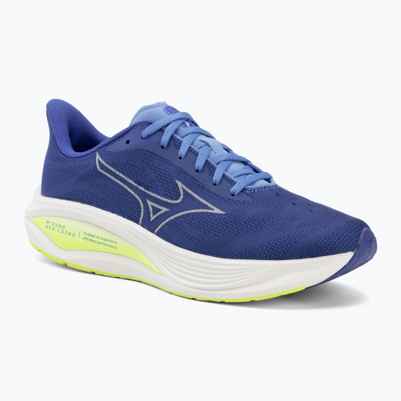 Women's running shoes Mizuno Neo Cosmo dazzling blue/white/lightning yellow