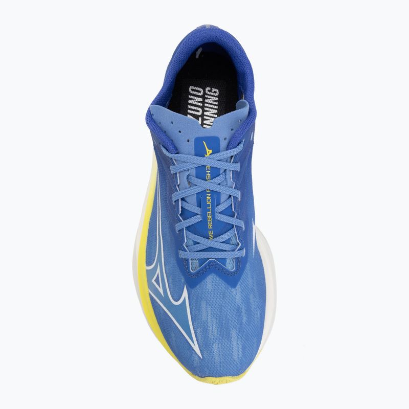 Women's running shoes Mizuno Wave Rebellion Flash 3 ultramarine/dazzling blue/fortune yellow 5