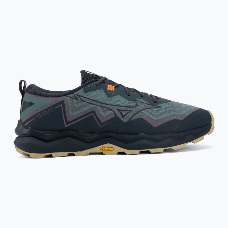 Men's running shoes Mizuno Wave Daichi 9 GTX north atlantic/black/pale khaki 2