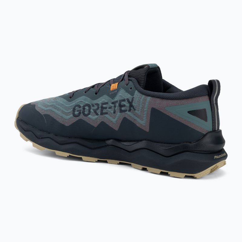 Men's running shoes Mizuno Wave Daichi 9 GTX north atlantic/black/pale khaki 3
