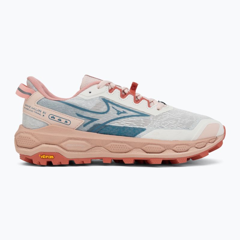 Women's running shoes Mizuno Wave Mujin 11 snow white/larkspur/faded rode 2