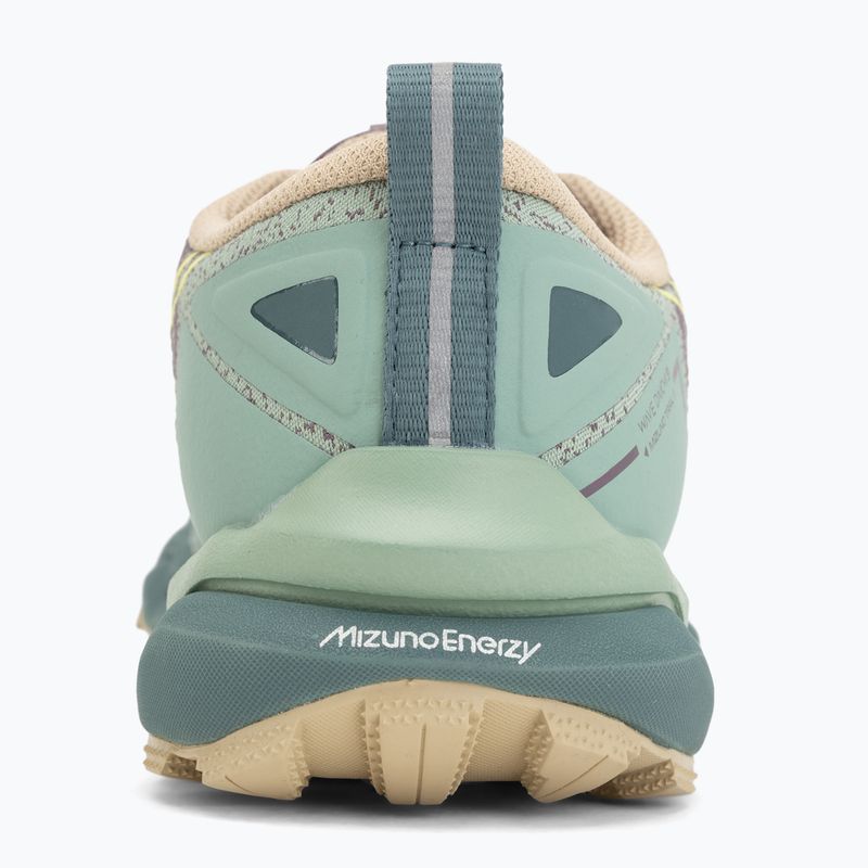 Women's running shoes Mizuno Wave Daichi 9 granite green/fortune yellow 6