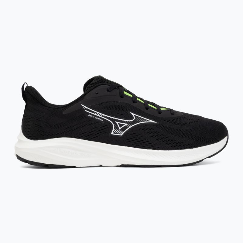 Running shoes Mizuno Enerzy Runnerz 2 black/glowing apple/gf white 2