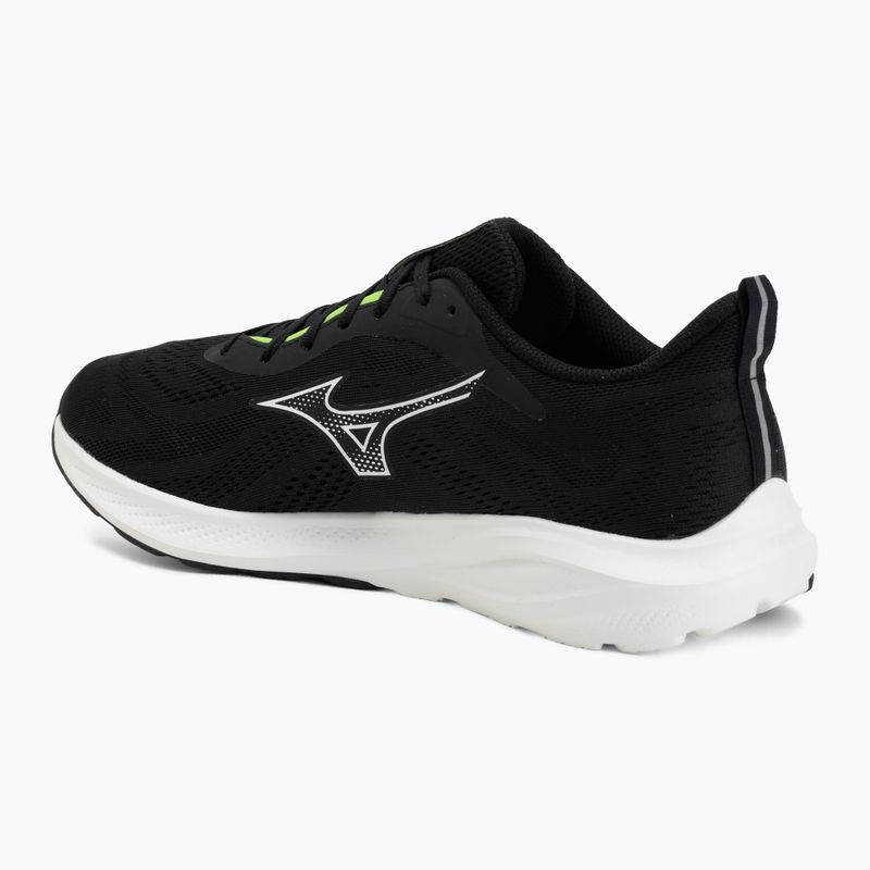 Running shoes Mizuno Enerzy Runnerz 2 black/glowing apple/gf white 3