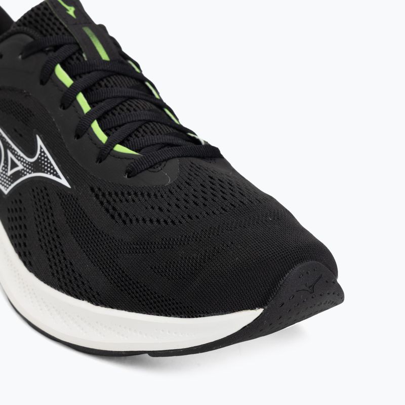 Running shoes Mizuno Enerzy Runnerz 2 black/glowing apple/gf white 7