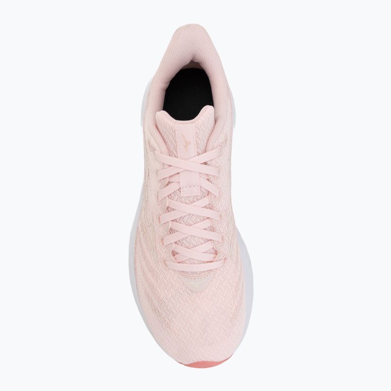 Children's running shoes Mizuno Enerzy Rider Jr pinkesque/silver 5