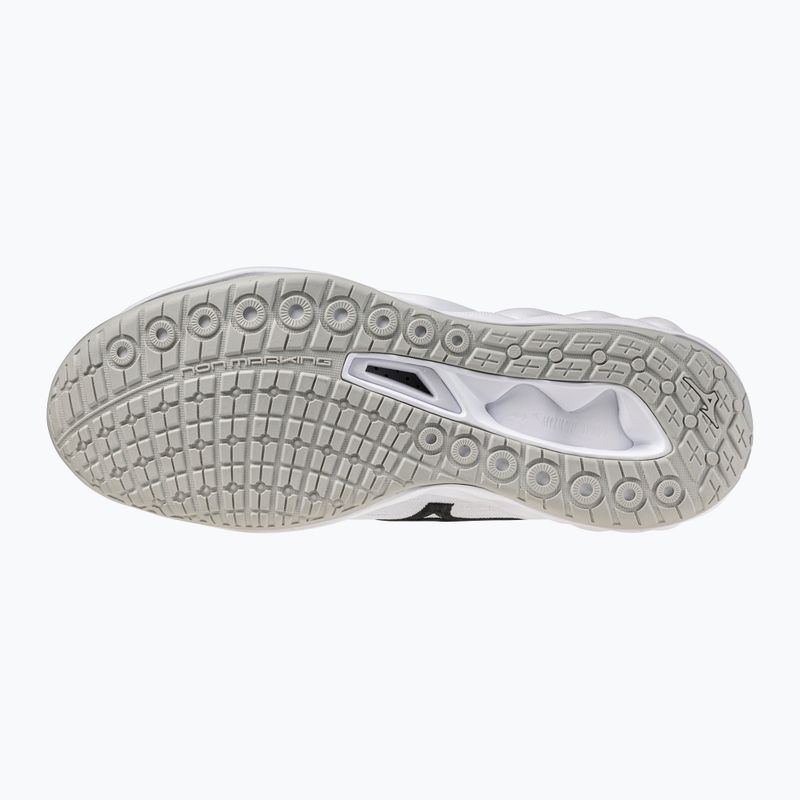 Volleyball shoes Mizuno Wave Luminous 3 white/black/fiery red 2