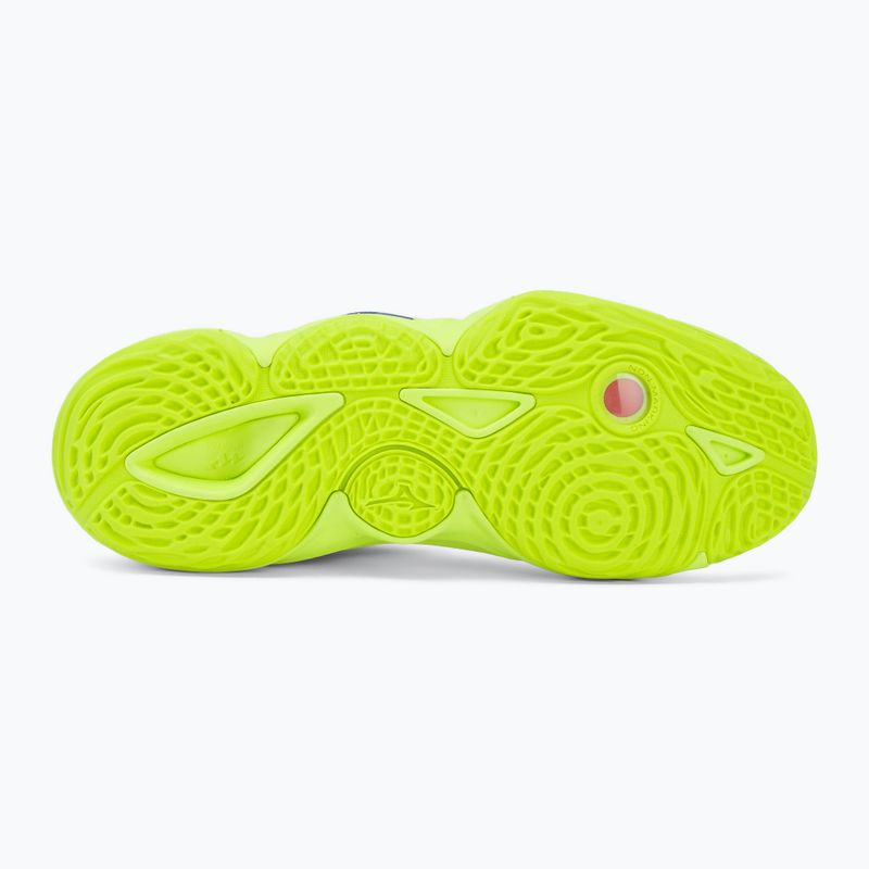 Volleyball shoes Mizuno Wave Momentum Elite white/lightning yellow/dazzling blue 4