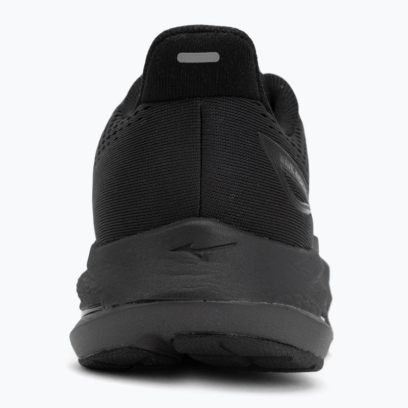 Men's running shoes Mizuno Wave Inspire 22 Wide black/black sand/black 6