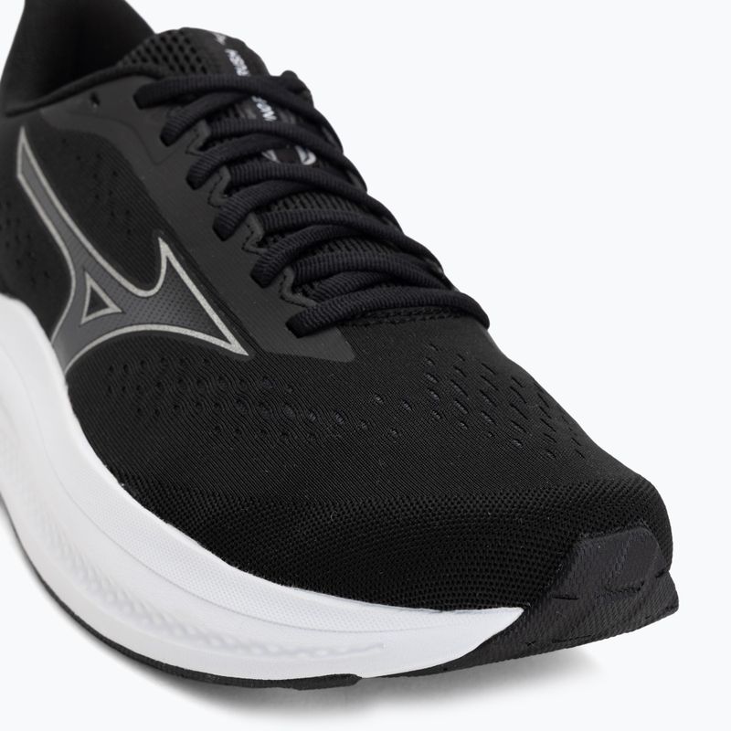 Men's running shoes Mizuno Fortrush black/silver/white 7