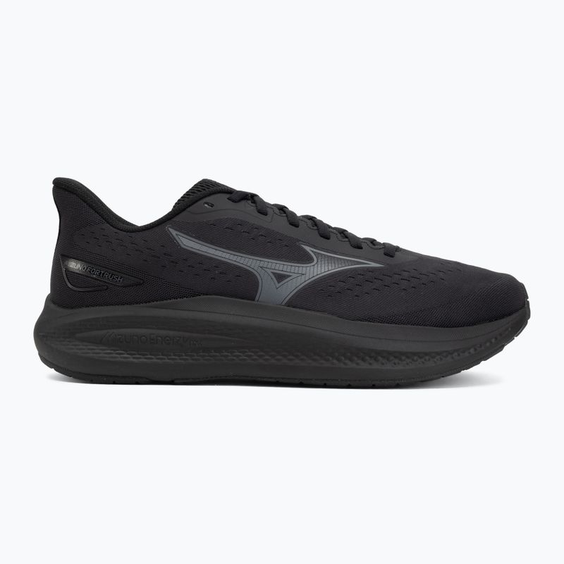 Men's running shoes Mizuno Fortrush black/black sand 2