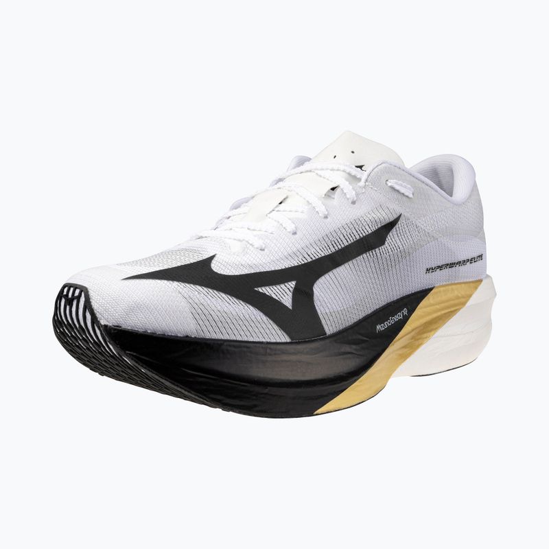 Running shoes Mizuno Hyperwarp Elite white/black/gold 3
