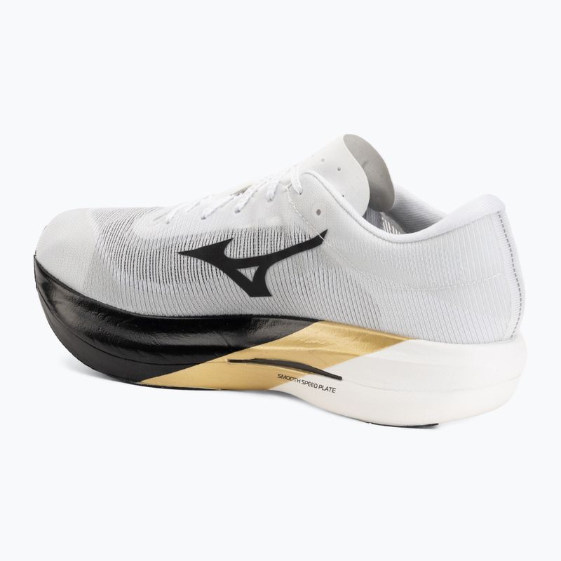 Running shoes Mizuno Hyperwarp Elite white/black/gold 3