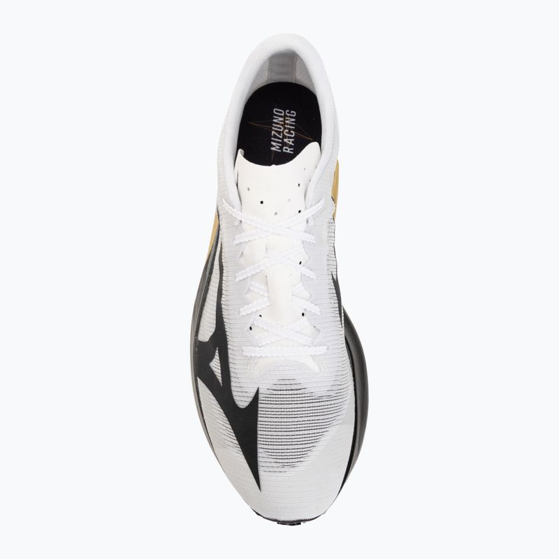 Running shoes Mizuno Hyperwarp Elite white/black/gold 5