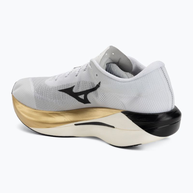 Running shoes Mizuno Hyperwarp Pro white/black/gold 3