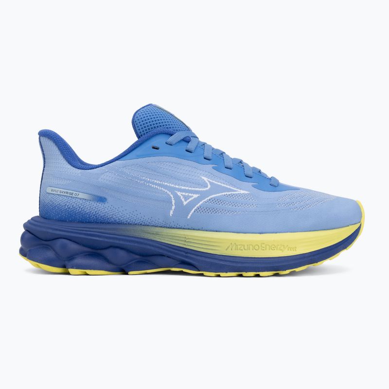 Women's running shoes Mizuno Wave Skyrise 7 ultramarine/white/ dazzling blue 2