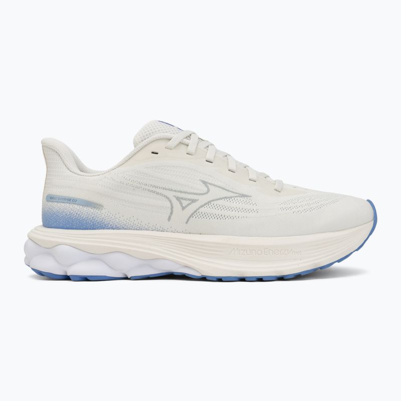 Women's running shoes Mizuno Wave Skyrise 7 snow white/ultramarine 2