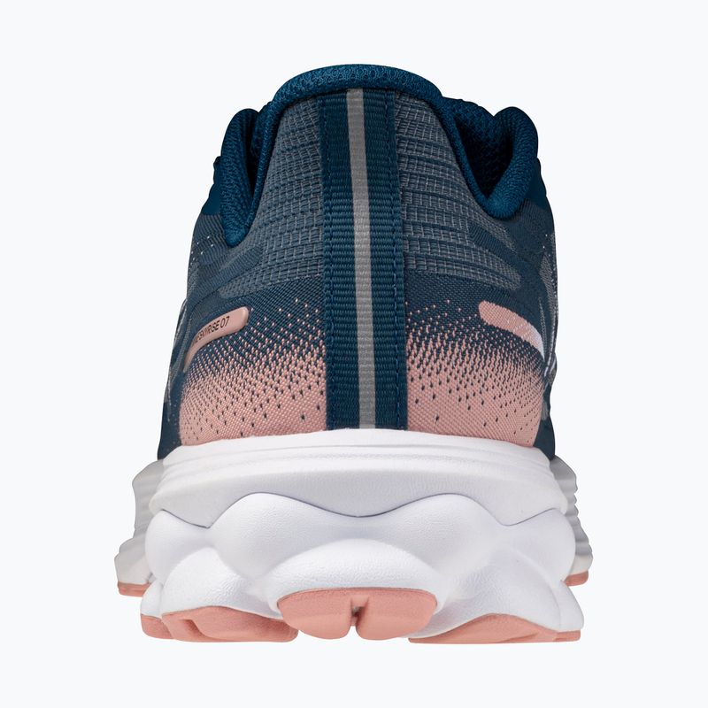 Women's running shoes Mizuno Wave Skyrise 7 sailor blue/white/rose elegance 3