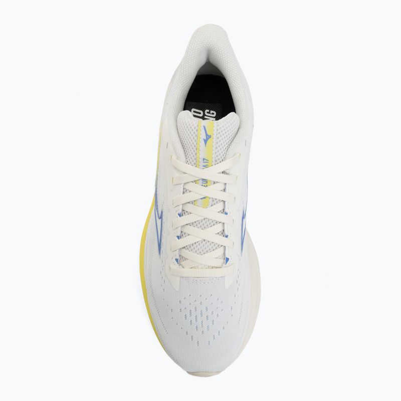 Women's running shoes Mizuno Wave Ultima 17 snow white/ultramarine/fortune yellow 5