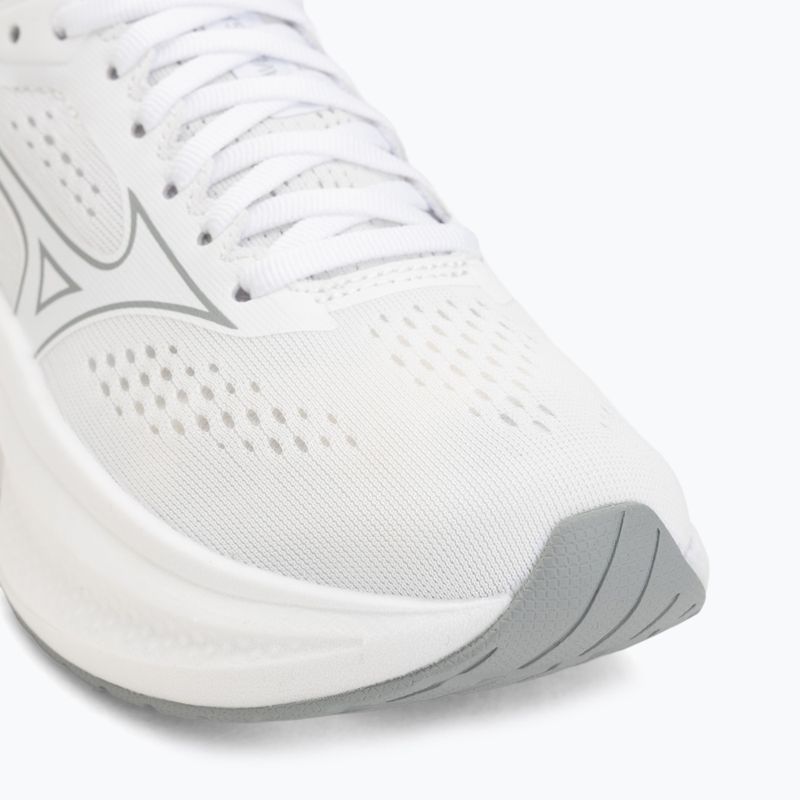 Women's running shoes Mizuno Wave Inspire 22 white/white/harbor mist 7