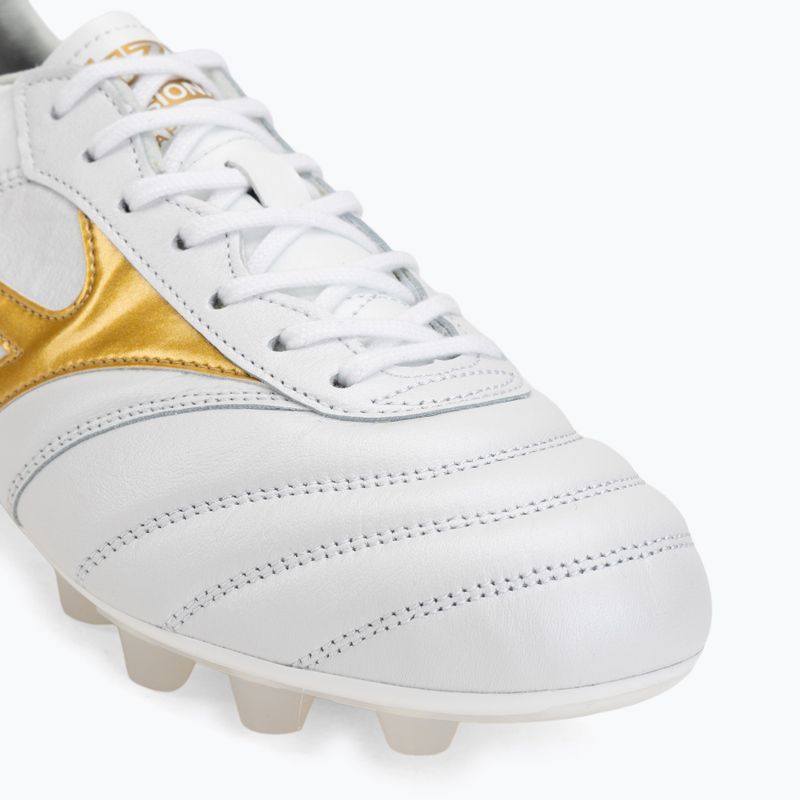 Football boots Mizuno Morelia II Japan FG white/football gold/galaxy silver 7