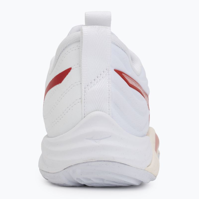 Women's volleyball shoes Mizuno Wave Momentum Elite white/rose elegance/lava falls 6