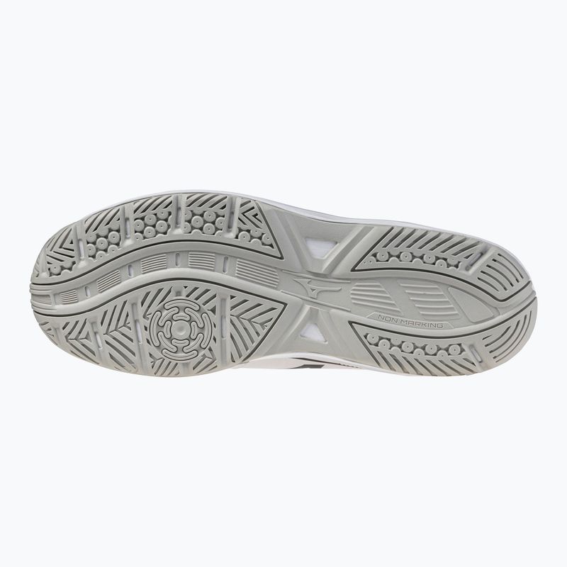 Volleyball shoes Mizuno Cyclone Speed 5 white/black/fiery red 9