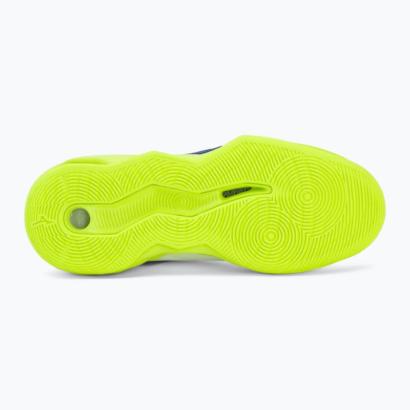 Volleyball shoes Mizuno Wave Momentum Pro Mid white/lightning yellow/dazzling blue 4