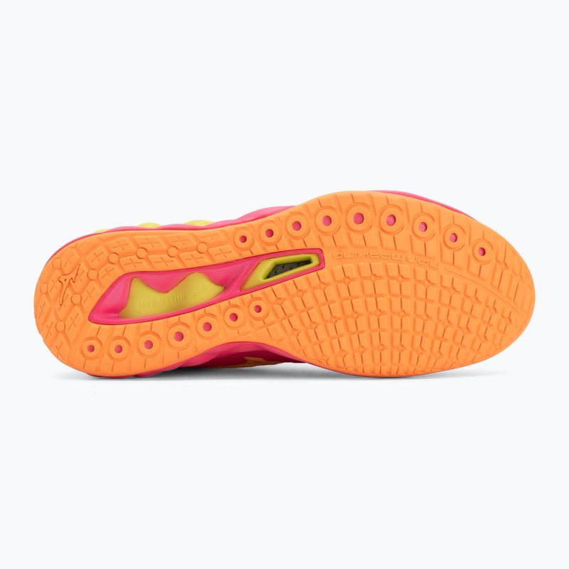 Volleyball shoes Mizuno Wave Luminous 3 mugen pink tetra/fortune yellow/ligh 4