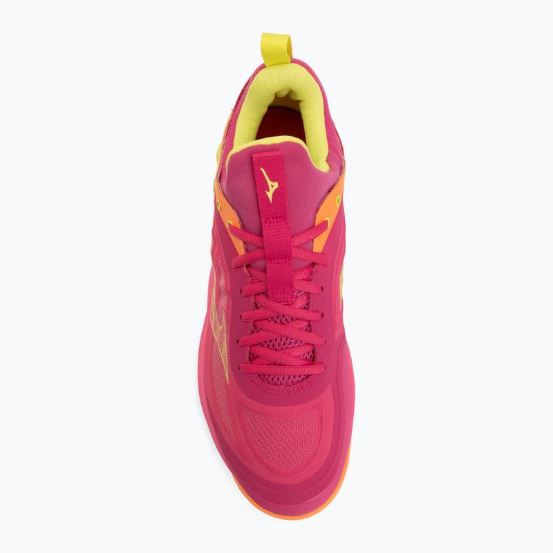 Volleyball shoes Mizuno Wave Luminous 3 mugen pink tetra/fortune yellow/ligh 5